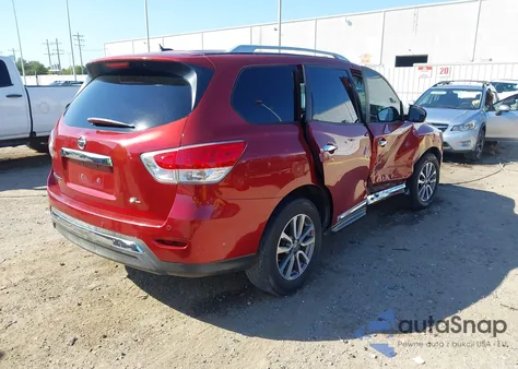 2013 Nissan Pathfinder Sl z USA, uszkodzony, nr VIN 5N1AR2MN9DC660680